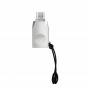 Купить ᐈ Кривой Рог ᐈ Низкая цена ᐈ Адаптер Hoco OTG UA10 USB - micro USB (F/M) Silver (6957531070283)