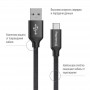 Купить ᐈ Кривой Рог ᐈ Низкая цена ᐈ Кабель ColorWay USB-USB-C, 2м Black (CW-CBUC008-BK)