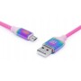 Купить ᐈ Кривой Рог ᐈ Низкая цена ᐈ Кабель REAL-EL Premium USB - micro USB (M/M), 1 м, Rainbow (EL123500052)