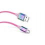 Купить ᐈ Кривой Рог ᐈ Низкая цена ᐈ Кабель REAL-EL Premium USB - micro USB (M/M), 1 м, Rainbow (EL123500052)