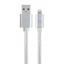 Купить ᐈ Кривой Рог ᐈ Низкая цена ᐈ Кабель Cablexpert USB - Lightning (M/M), 1.8 м, серебристый (CCB-mUSB2B-AMLM-6-S)