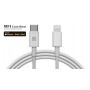 Купить ᐈ Кривой Рог ᐈ Низкая цена ᐈ Кабель REAL-EL USB Type-C - Lightning (M/M), 2 м, White (4743304104697)