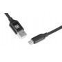 Купить ᐈ Кривой Рог ᐈ Низкая цена ᐈ Кабель REAL-EL Premium Fabric USB - micro USB (M/M), 2 м, Black (EL123500048)