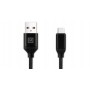 Купить ᐈ Кривой Рог ᐈ Низкая цена ᐈ Кабель REAL-EL Premium Fabric USB - micro USB (M/M), 2 м, Black (EL123500048)