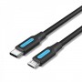 Купить ᐈ Кривой Рог ᐈ Низкая цена ᐈ Кабель Vention USB Type-C - micro USB (M/M), 2 м, Black (COVBH)