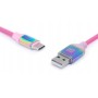 Купить ᐈ Кривой Рог ᐈ Низкая цена ᐈ Кабель REAL-EL Premium USB - USB Type-C (M/M), 1 м, Rainbow (EL123500050)