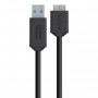 Купити Кабель Belkin USB - micro USB Type-B V3.0 (M/M), 5 Gbps, 0.9 м, Black (F3U166bt03-BLK)ᐈ Кривий Ріг ᐈ Замовити по низькій 