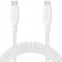 Купить ᐈ Кривой Рог ᐈ Низкая цена ᐈ Кабель Spigen USB Type-C - USB Type-C, 1.5м White (000CA25703)