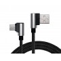 Купить ᐈ Кривой Рог ᐈ Низкая цена ᐈ Кабель REAL-EL Premium USB - USB Type-C (M/M), 1 м, чорний (EL123500032)