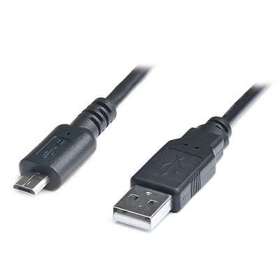 Купить ᐈ Кривой Рог ᐈ Низкая цена ᐈ Кабель REAL-EL Premium USB - micro USB (M/M), 1 м, черный (EL123500031)