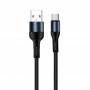 Купити Кабель ColorWay USB - USB Type-C (M/M), nylon, 2.4 А, 1 м, Black (CW-CBUC045-BK)ᐈ Кривий Ріг ᐈ Замовити по низькій ціні