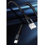 Купити Кабель ColorWay USB - USB Type-C (M/M), nylon, 2.4 А, 1 м, Black (CW-CBUC045-BK)ᐈ Кривий Ріг ᐈ Замовити по низькій ціні