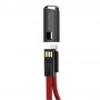 Купить ᐈ Кривой Рог ᐈ Низкая цена ᐈ Кабель ColorWay USB - Lightning (M/M), 2.4 А, 0.22 м, Red (CW-CBUL021-RD)