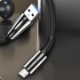 Купить ᐈ Кривой Рог ᐈ Низкая цена ᐈ Кабель ColorWay USB - micro USB (M/M), Zinc Alloy + Led, 2.4 А, 1 м, Black (CW-CBUM035-BK)