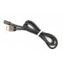 Купить ᐈ Кривой Рог ᐈ Низкая цена ᐈ Кабель Dengos USB-Lightning 4A 1м Black (NTK-L-KPR-USB3-BLACK)