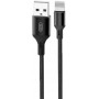 Купить ᐈ Кривой Рог ᐈ Низкая цена ᐈ Кабель XO NB143 USB - Lightning (M/M), 2.1 A, 1 м, Black (XO-NB143i1-BK)