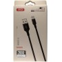 Купить ᐈ Кривой Рог ᐈ Низкая цена ᐈ Кабель XO NB143 USB - Lightning (M/M), 2.1 A, 1 м, Black (XO-NB143i1-BK)