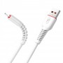 Купить ᐈ Кривой Рог ᐈ Низкая цена ᐈ Кабель SkyDolphin S54T Soft USB - USB Type-C (M/M), 1 м, White (USB-000431)