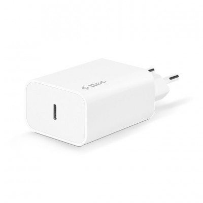 Купить ᐈ Кривой Рог ᐈ Низкая цена ᐈ Сетевое зарядное устройство Ttec SmartCharger PD USB-C 30W White (2SCS26B)