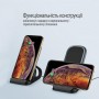 Купить ᐈ Кривой Рог ᐈ Низкая цена ᐈ Беспроводное зарядное устройство ColorWay Wireless Stand 10W Blue (CW-CHW30Q-BL)