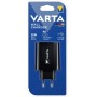 Купить ᐈ Кривой Рог ᐈ Низкая цена ᐈ Зарядное устройство Varta Wall Charger (2USB, 3A; USB-C, 3A) 38W Black (57958101401)