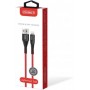 Купить ᐈ Кривой Рог ᐈ Низкая цена ᐈ Кабель Intaleo CBRNYL1 USB - Lightning (M/M), 1.2 м, Red (1283126559471)