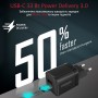 Купить ᐈ Кривой Рог ᐈ Низкая цена ᐈ Зарядное устройство Promate PowerPort-33 Black