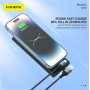 Купить ᐈ Кривой Рог ᐈ Низкая цена ᐈ Кабель Foneng X92 4-in-1 (60W) USB/USB-C - USB-C/Lightning, 1 м, Black (X92-CA-FIO)