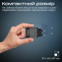 Купить ᐈ Кривой Рог ᐈ Низкая цена ᐈ Зарядное устройство Promate BiPlug-QC3 Black