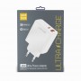 Купить ᐈ Кривой Рог ᐈ Низкая цена ᐈ Зарядное устройство Luxe Cube 2USB 36W QC3.0+PD White (4120201336367)