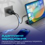 Купить ᐈ Кривой Рог ᐈ Низкая цена ᐈ Зарядное устройство Promate PowerPort-25AC Black