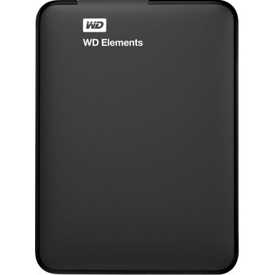 Купить ᐈ Кривой Рог ᐈ Низкая цена ᐈ Внешний жесткий диск 2.5" USB 2.0TB WD Elements Portable Black (WDBU6Y0020BBK-WESN)