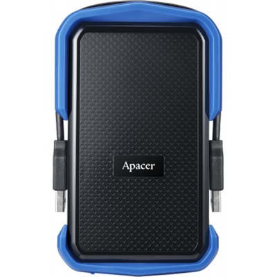 Купить ᐈ Кривой Рог ᐈ Низкая цена ᐈ Внешний жесткий диск 2.5" USB 2.0TB Apacer AC631 Black/Blue (AP2TBAC631U-1)