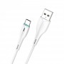 Купить ᐈ Кривой Рог ᐈ Низкая цена ᐈ Кабель SkyDolphin S48T USB - USB Type-C (M/M), 1 м, White (USB-000425)