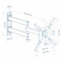 Купить ᐈ Кривой Рог ᐈ Низкая цена ᐈ Кронштейн Walfix R-351B (VESA200х200)