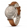 Купить ᐈ Кривой Рог ᐈ Низкая цена ᐈ Смарт-часы Garmin Lily 2 Cream Gold with Tan Leather Band (010-02839-60); 1.0" (240x201) Liq