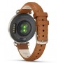 Купить ᐈ Кривой Рог ᐈ Низкая цена ᐈ Смарт-часы Garmin Lily 2 Cream Gold with Tan Leather Band (010-02839-60); 1.0" (240x201) Liq