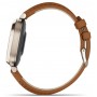 Купить ᐈ Кривой Рог ᐈ Низкая цена ᐈ Смарт-часы Garmin Lily 2 Cream Gold with Tan Leather Band (010-02839-60); 1.0" (240x201) Liq