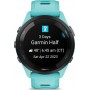 Купить ᐈ Кривой Рог ᐈ Низкая цена ᐈ Смарт-часы Garmin Forerunner 265 Black Bezel with Aqua Case and Aqua/Black Silicone Band (01