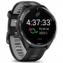 Купить ᐈ Кривой Рог ᐈ Низкая цена ᐈ Смарт-часы Garmin Forerunner 965 Carbon Gray DLC Titanium Bezel with Black Case and Black/Po