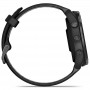 Купить ᐈ Кривой Рог ᐈ Низкая цена ᐈ Смарт-часы Garmin Forerunner 965 Carbon Gray DLC Titanium Bezel with Black Case and Black/Po