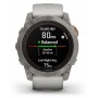 Купить ᐈ Кривой Рог ᐈ Низкая цена ᐈ Смарт-часы Garmin Fenix 7X Pro Sapphire Solar Titanium with Grey/Orange Band (010-02778-64);