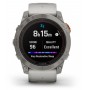 Купить ᐈ Кривой Рог ᐈ Низкая цена ᐈ Смарт-часы Garmin Fenix 7X Pro Sapphire Solar Titanium with Grey/Orange Band (010-02778-64);