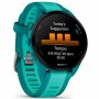 Купить ᐈ Кривой Рог ᐈ Низкая цена ᐈ Смарт-часы Garmin Forerunner 165 Music Turquoise/Aqua (010-02863-B2); 1.2" (390x390) AMOLED 