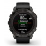 Купить ᐈ Кривой Рог ᐈ Низкая цена ᐈ Смарт-часы Garmin Fenix 7 Pro Sapphire Solar Carbon Gray DLC Titanium with Black Silicone (0