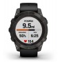 Купить ᐈ Кривой Рог ᐈ Низкая цена ᐈ Смарт-часы Garmin Fenix 7 Pro Sapphire Solar Carbon Gray DLC Titanium with Black Silicone (0