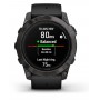 Купить ᐈ Кривой Рог ᐈ Низкая цена ᐈ Смарт-часы Garmin Epix Pro Gen 2 51mm Sapphire Carbon Gray DLC Titanium with Black Silicone 