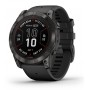 Купить ᐈ Кривой Рог ᐈ Низкая цена ᐈ Смарт-часы Garmin Fenix 7X Pro Sapphire Solar Carbon Gray DLC Titanium with Black Band (010-