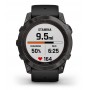 Купить ᐈ Кривой Рог ᐈ Низкая цена ᐈ Смарт-часы Garmin Fenix 7X Pro Sapphire Solar Carbon Gray DLC Titanium with Black Band (010-