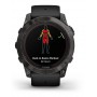 Купить ᐈ Кривой Рог ᐈ Низкая цена ᐈ Смарт-часы Garmin Fenix 7X Pro Sapphire Solar Carbon Gray DLC Titanium with Black Band (010-